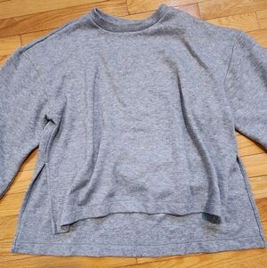 Grey High Low Sweater